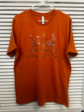 Load image into Gallery viewer, Grow Through What You Go Through – Metallic Floral Tee