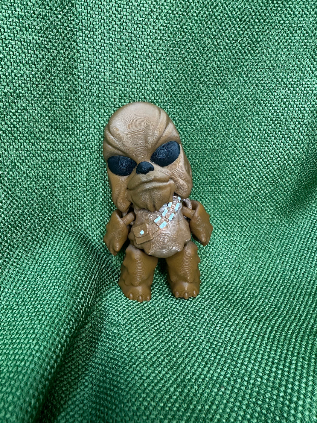 3D Chewbacca figurine