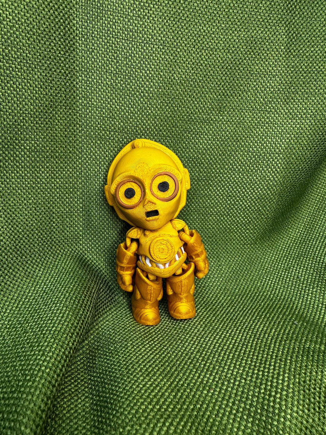 3D C-3PO Figurine