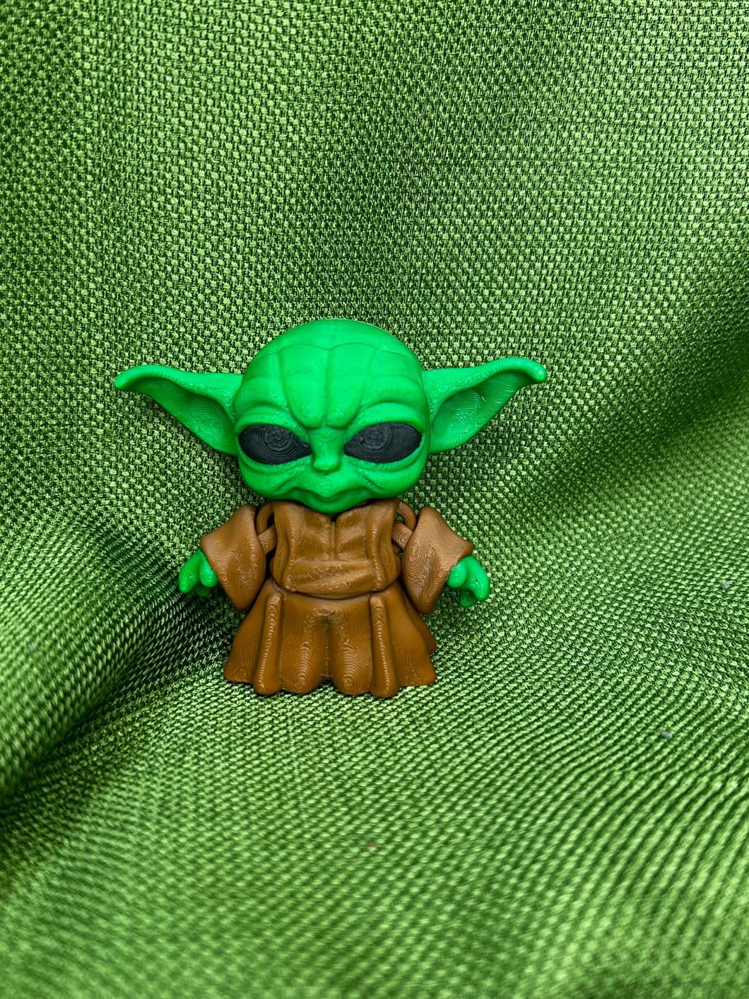 3D Yoda figurine