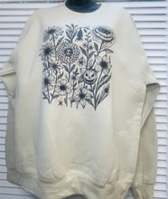 Load image into Gallery viewer, Spooky Floral Crew Neck
