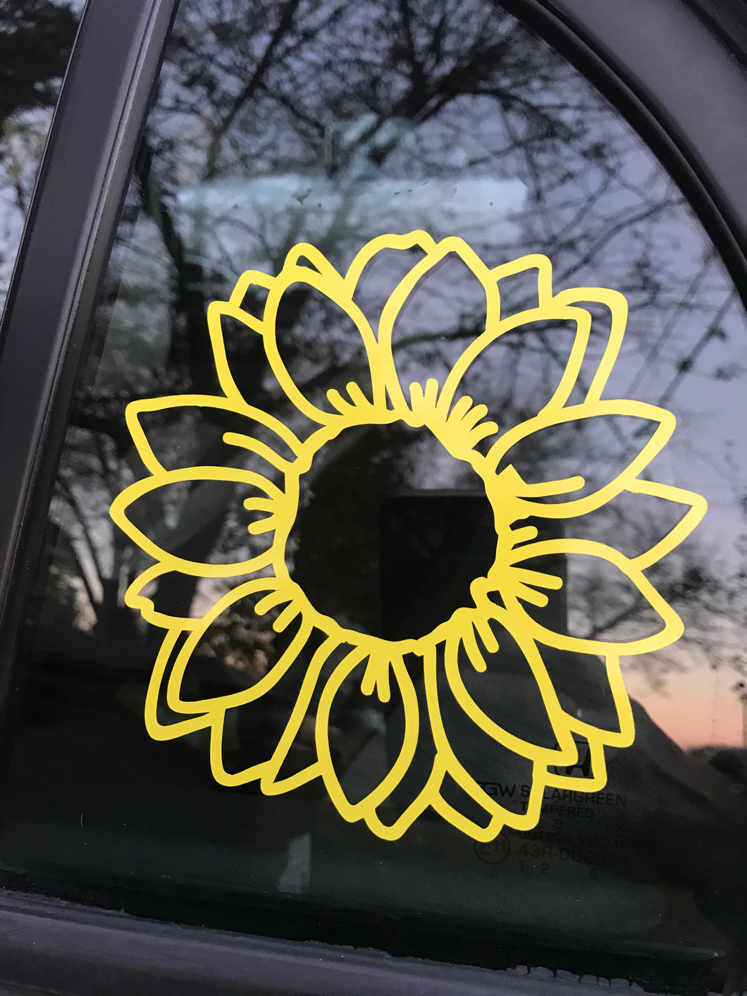 Sunflower Decal